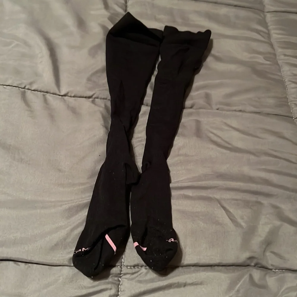 Women’s Bundle Hosiery Patterned Tights Compression Socks Knee High Preowned